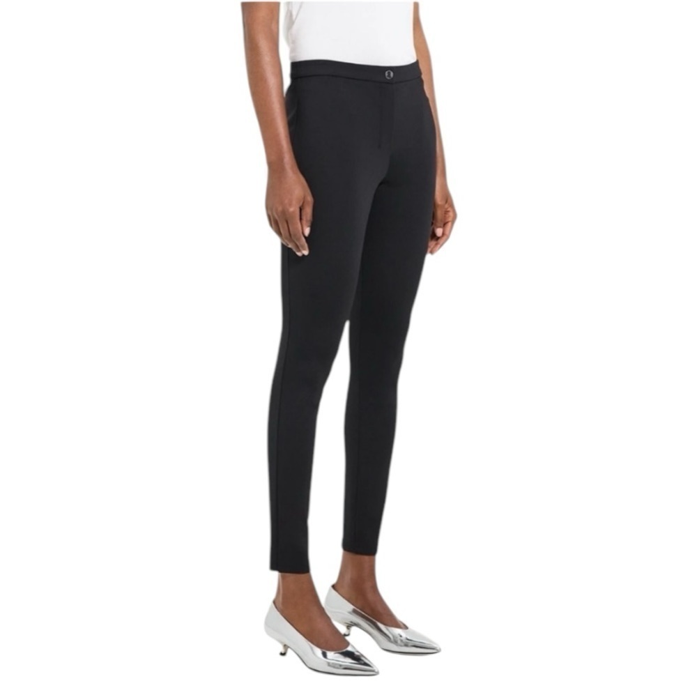 Theory Skinny Fit Pant in Compact Knit Jersey